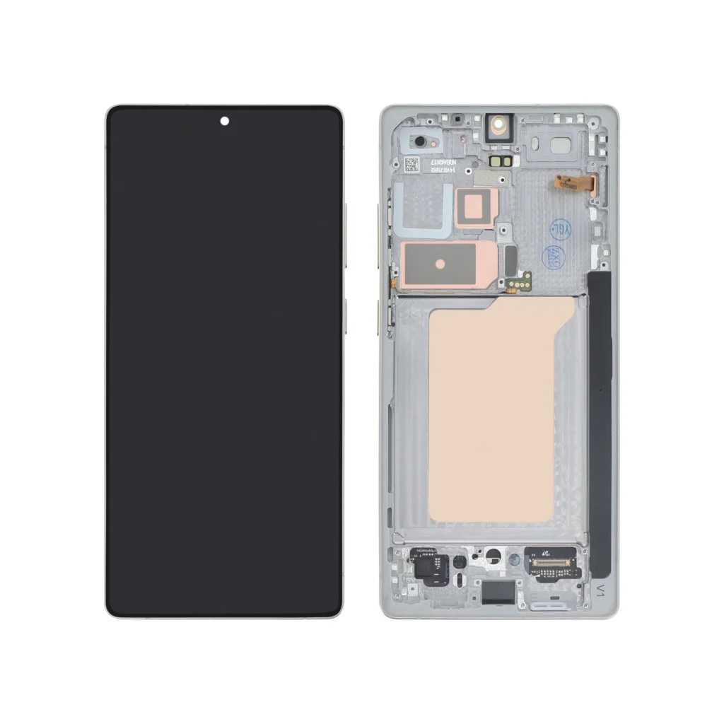 Ecrã Display para Samsung Galaxy S25 Ultra (S938B) Ouro Rosa Com Frame - OEM ReLife