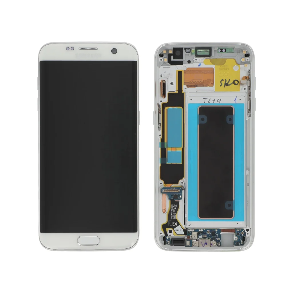 Ecrã Display para Samsung Galaxy S7 edge (G935F) - Branco (SERVICE PACK)