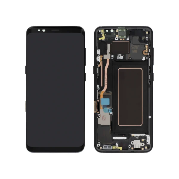 Ecrã Display para Samsung Galaxy S8 (G950F) Preto Carbono (SERVICE PACK)