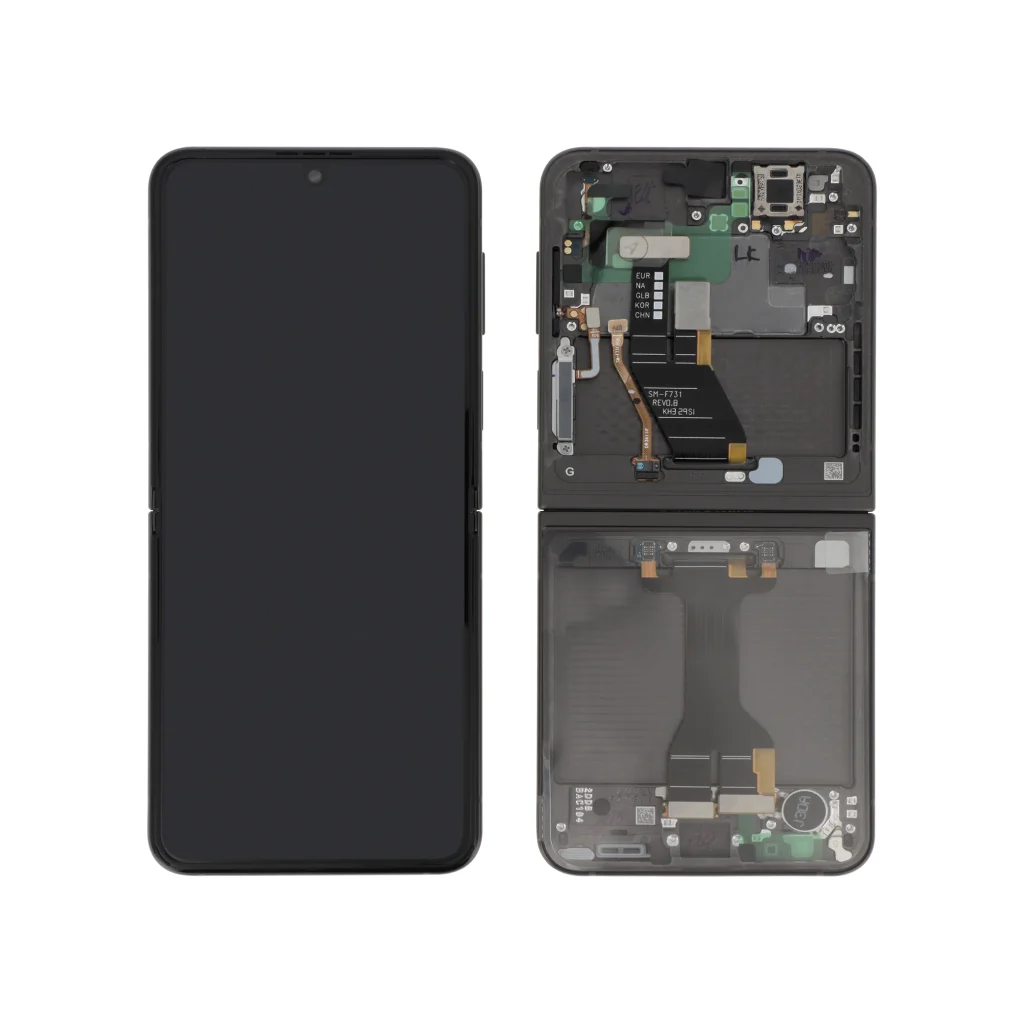 Ecrã Display para Samsung Galaxy Z Flip5 (F731B) Verde/Azul/Cinzento/Amarelo (SERVICE PACK)