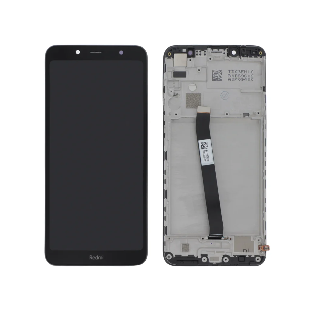 Ecrã Display para Xiaomi Redmi 7A Preto (SERVICE PACK)