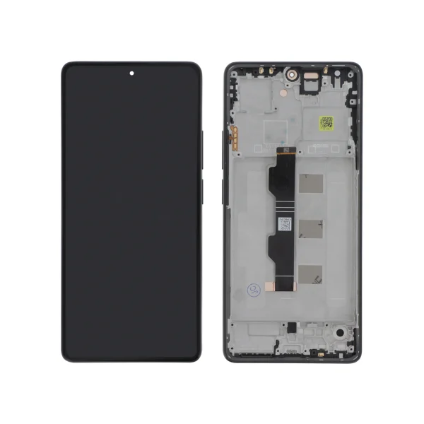 Ecrã Display para Xiaomi Redmi Note 13 Pro 4G - Preto (Com Frame)