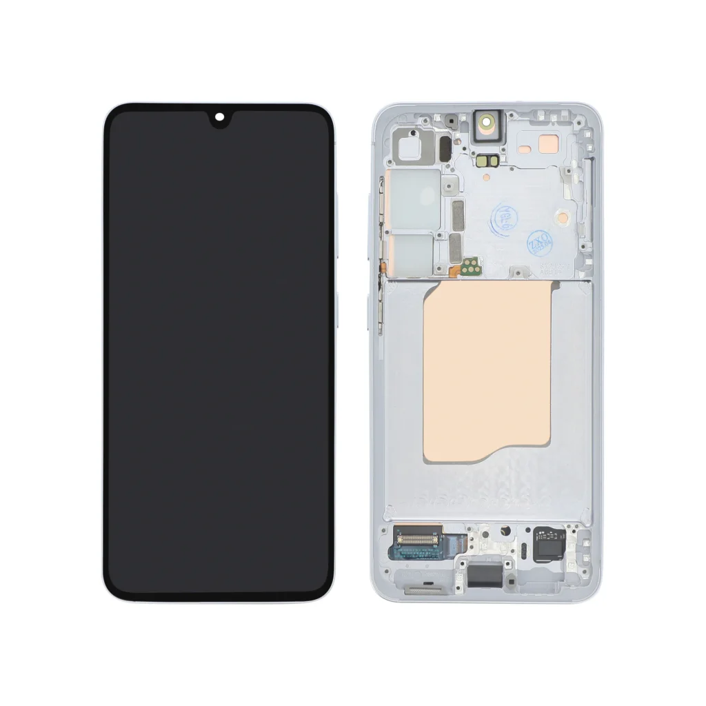 Ecrã Display Prateado Escuro para Samsung Galaxy S25 (S931B) Com Frame - OEM ReLife