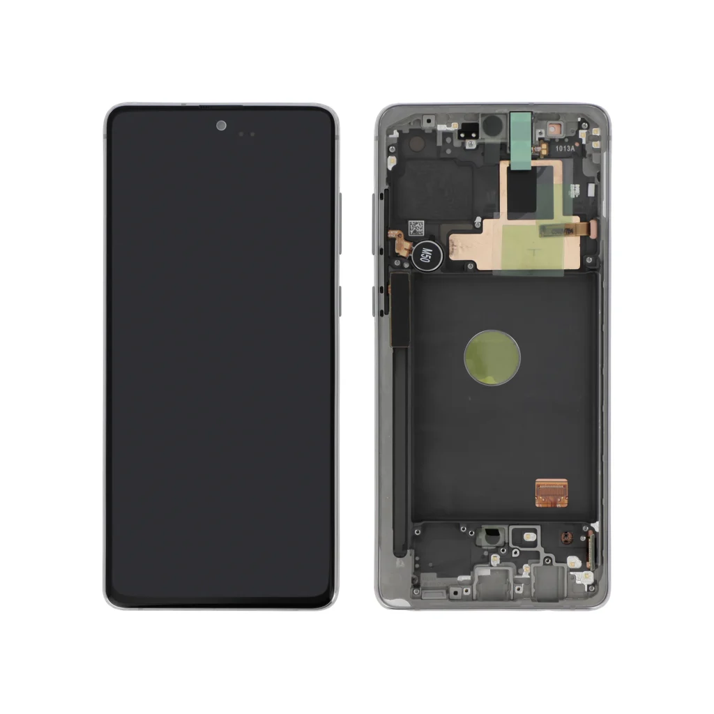 Ecrã Display prateado para Samsung Galaxy Note 10 Lite (N770F) (SERVICE PACK)