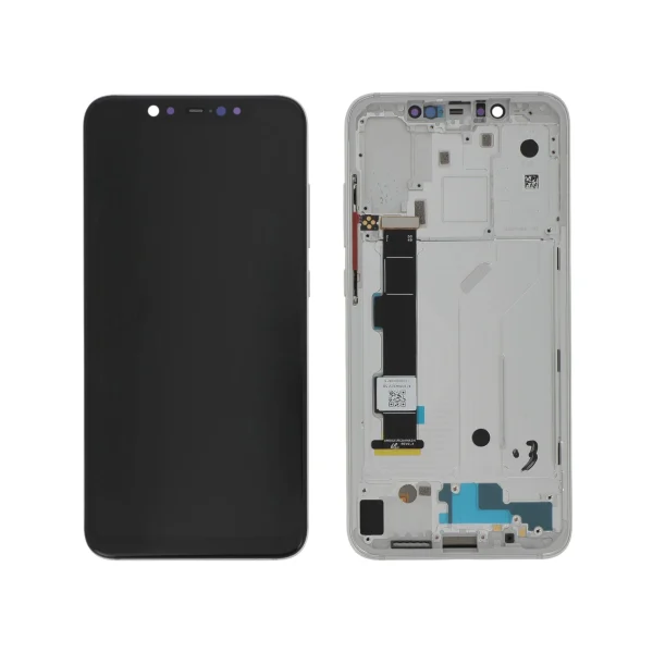 Ecrã Display prateado para Xiaomi Mi 8 (SERVICE PACK)