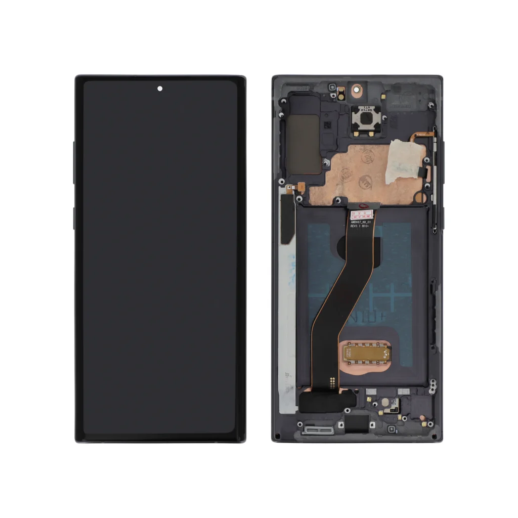 Ecrã Display Preto OLED para Samsung Galaxy Note 10+ (N975F/N976B) - Com Frame
