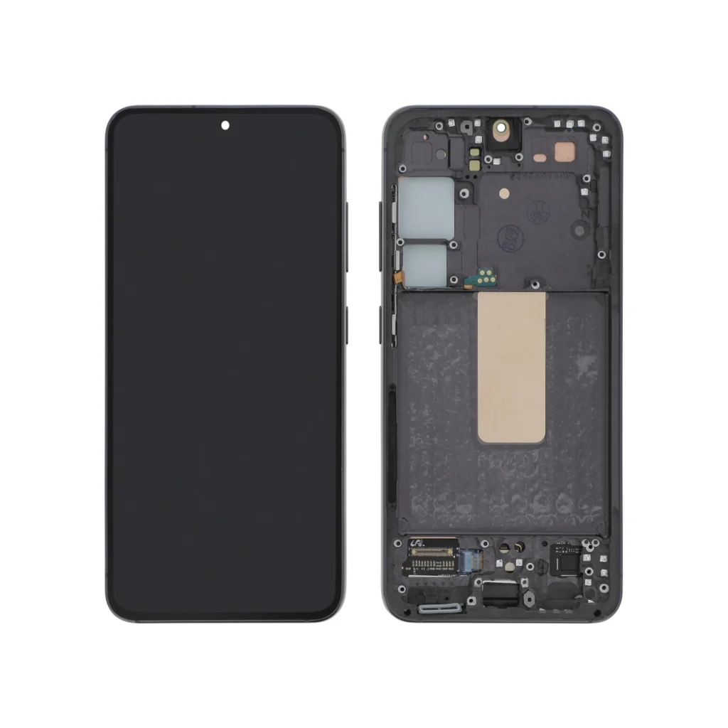 Ecrã Display Preto para Galaxy S23 (S911B) (Com Frame) - OEM ReLife