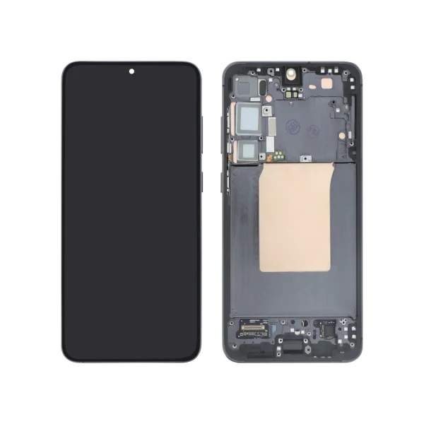 Ecrã Display Preto para Galaxy S25+ (S936B) (Com Frame) - OEM ReLife