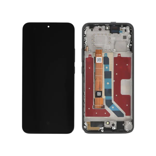 Ecrã Display Preto para Honor Magic8 Lite (Com Frame) - OEM ReLife