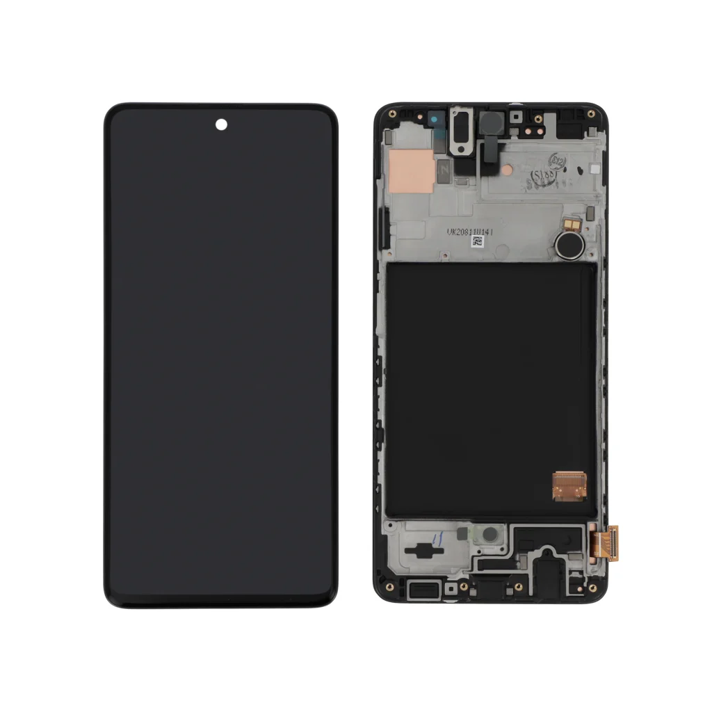 Ecrã Display Preto para Samsung Galaxy A51 (A515F) (SERVICE PACK)