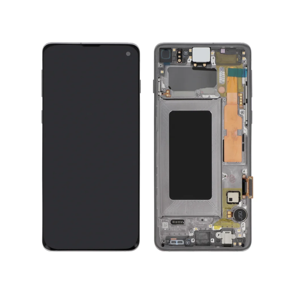 Ecrã Display Preto para Samsung Galaxy S10 (G973F) (SERVICE PACK)