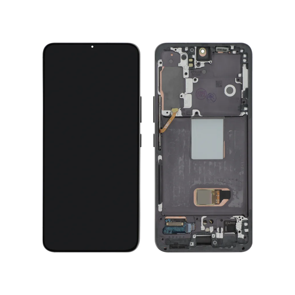 Ecrã Display Preto para Samsung Galaxy S22 (S901B) com Frame - OEM ReLife