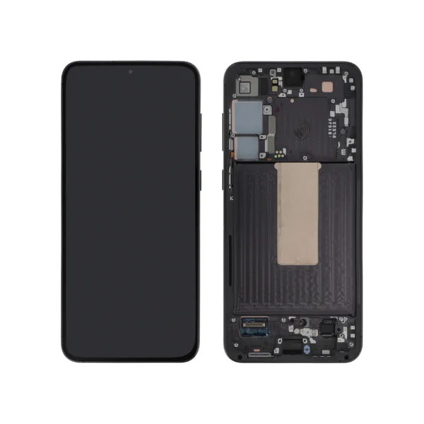 Ecrã Display Preto para Samsung Galaxy S23+ (S916B) (PA) (SERVICE PACK)