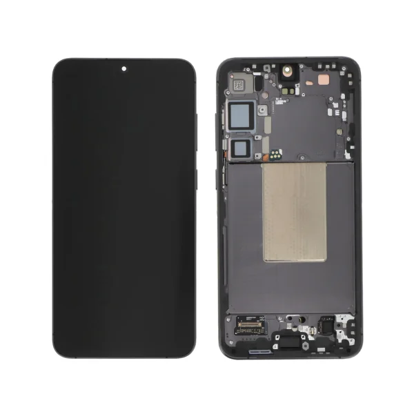 Ecrã Display Preto para Samsung Galaxy S24+ (S926B) (SERVICE PACK)