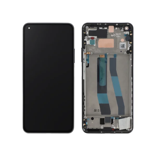 Ecrã Display Preto para Xiaomi 11 Lite 5G/NE (SERVICE PACK)