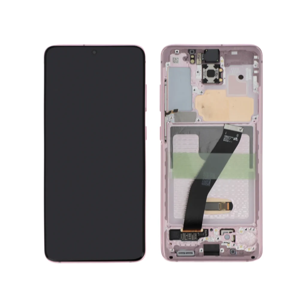 Ecrã Display Rosa para Samsung Galaxy S20 (G980F/G981B) (sem Câmara) (SERVICE PACK)