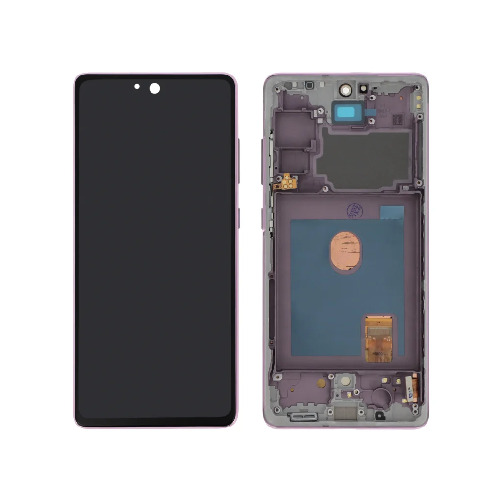 Ecrã Display Samsung para Galaxy S20 FE 4G/5G (G780F/G781B) Roxo (Com Frame) - OEM ReLife