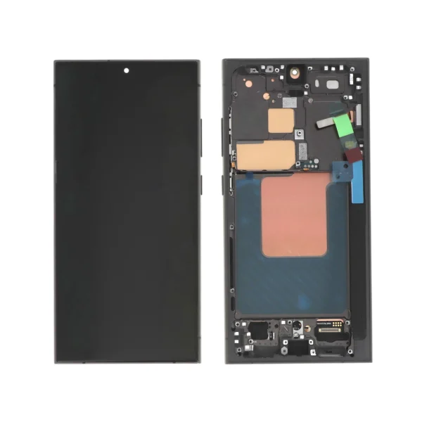 Ecrã Display Titânio Preto para Galaxy S24 Ultra (S928B) (Soft OLED)