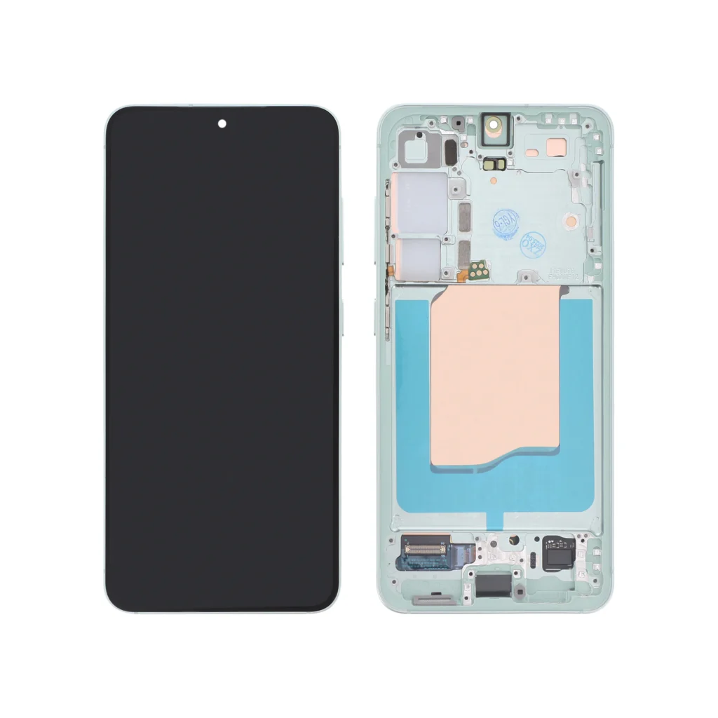 Ecrã Display Verde Menta para Samsung Galaxy S25 (S931B) (Com Frame) - OEM ReLife