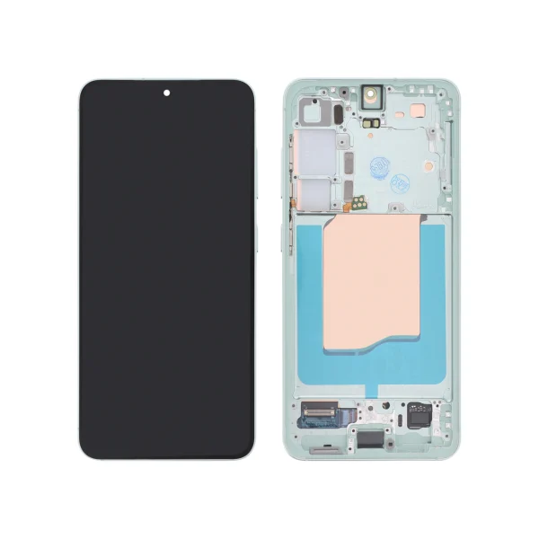 Ecrã Display Verde Menta para Samsung Galaxy S25 (S931B) (Com Frame) - OEM ReLife