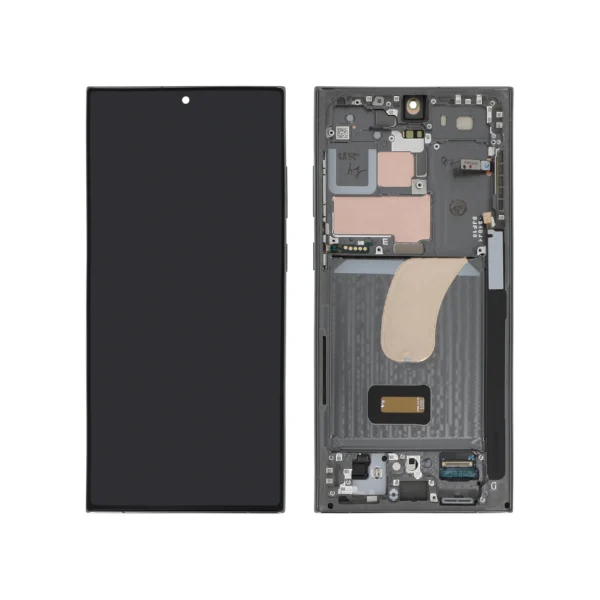 Ecrã Display Verde para Samsung Galaxy S23 Ultra (S918) (SERVICE PACK)