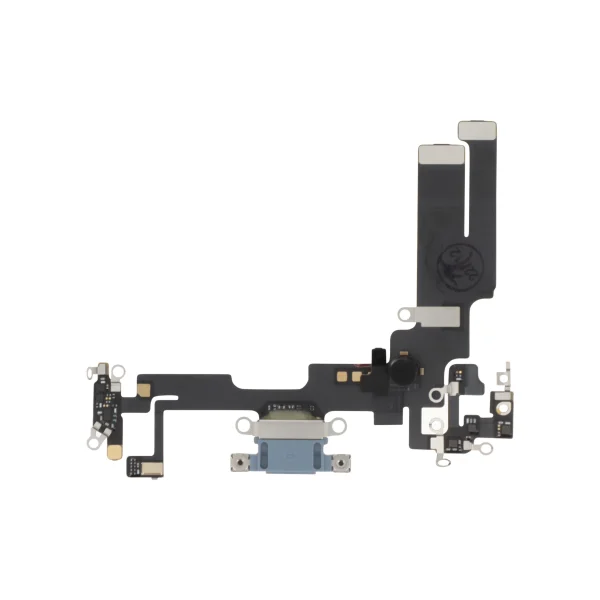 Flex do Conector de Carga Azul para iPhone 14 - OEM ReLife