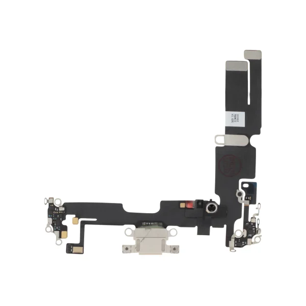 Flex do Conector de Carga Branco Estelar para iPhone 14 Plus - OEM ReLife