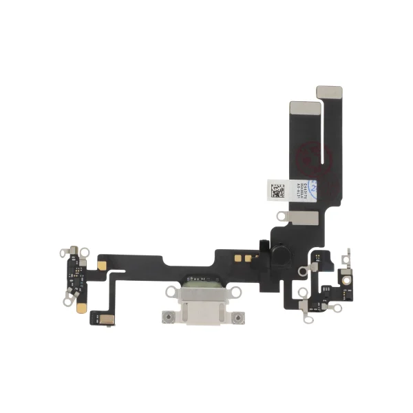 Flex do Conector de Carga Branco para iPhone 14 - OEM ReLife