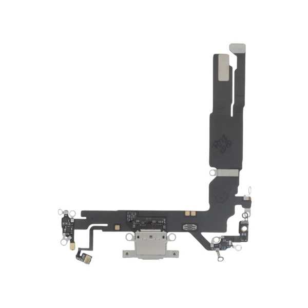 Flex do Conector de Carga Branco para iPhone 16 - OEM ReLife