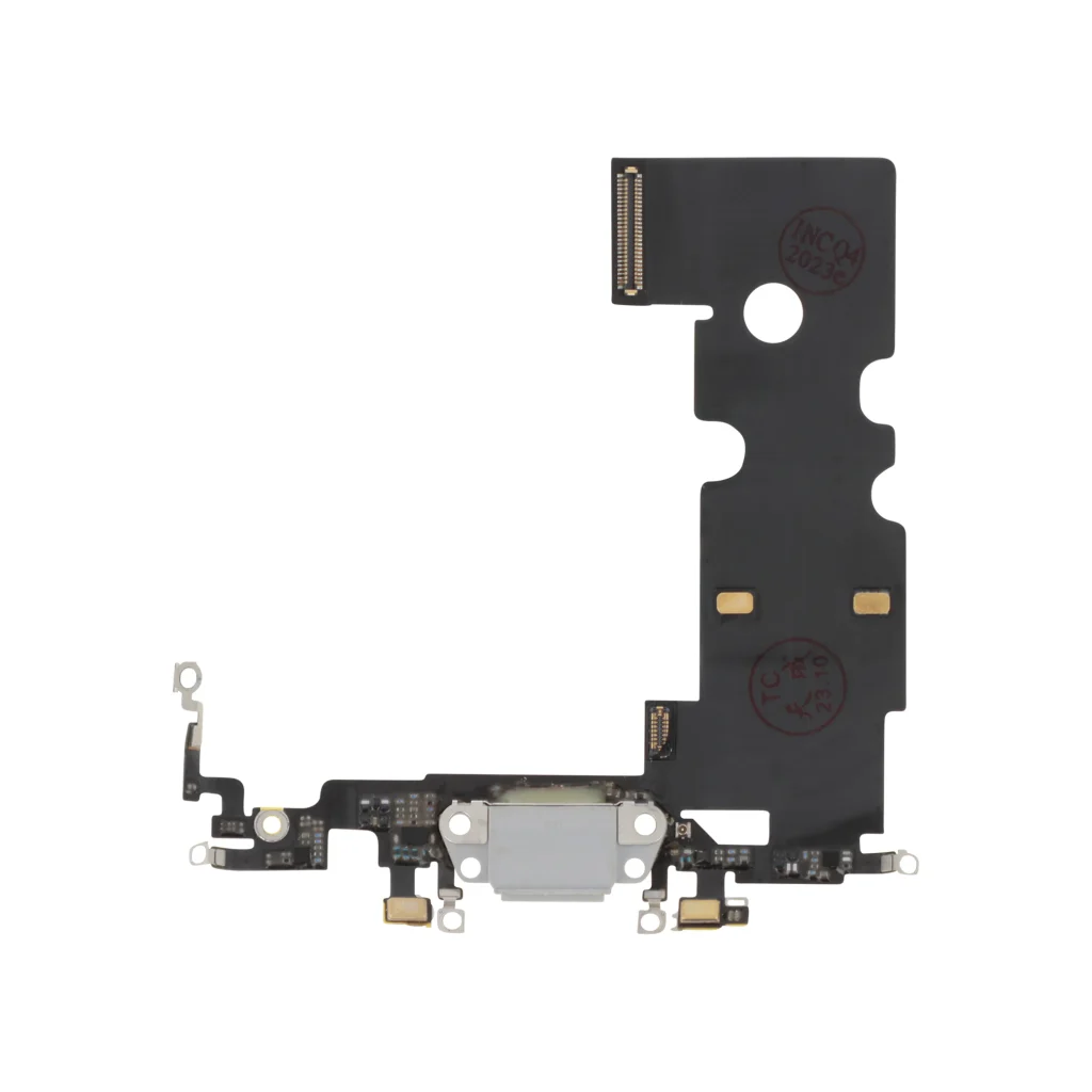Flex do Conector de Carga Branco para iPhone 8 - OEM ReLife