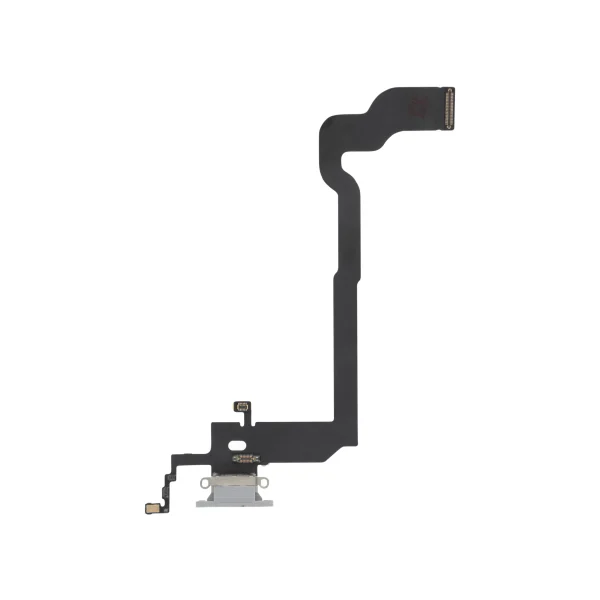 Flex do Conector de Carga Branco para iPhone X - OEM ReLife