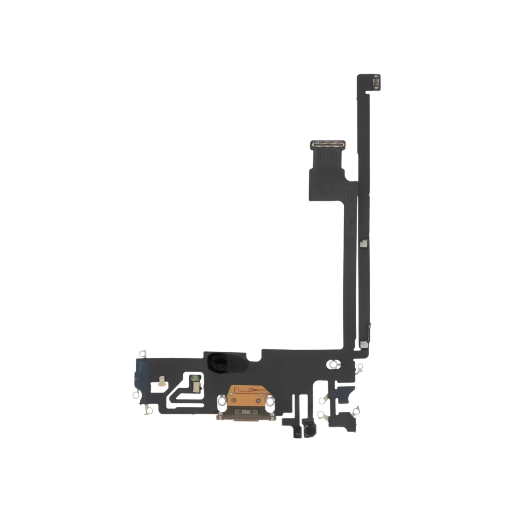 Flex do Conector de Carga Dourado para iPhone 12 Pro Max