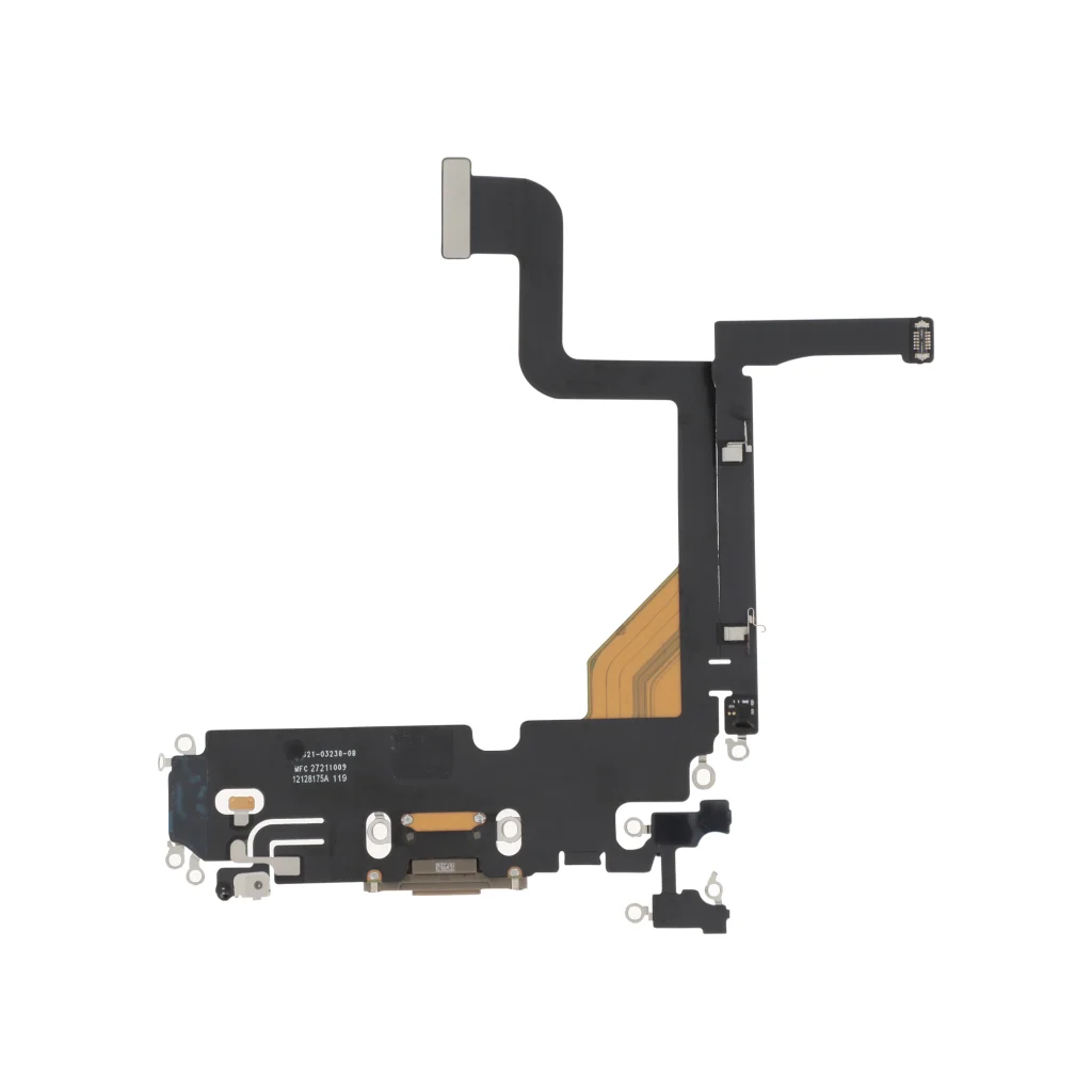 Flex do Conector de Carga Dourado para iPhone 13 Pro - OEM ReLife