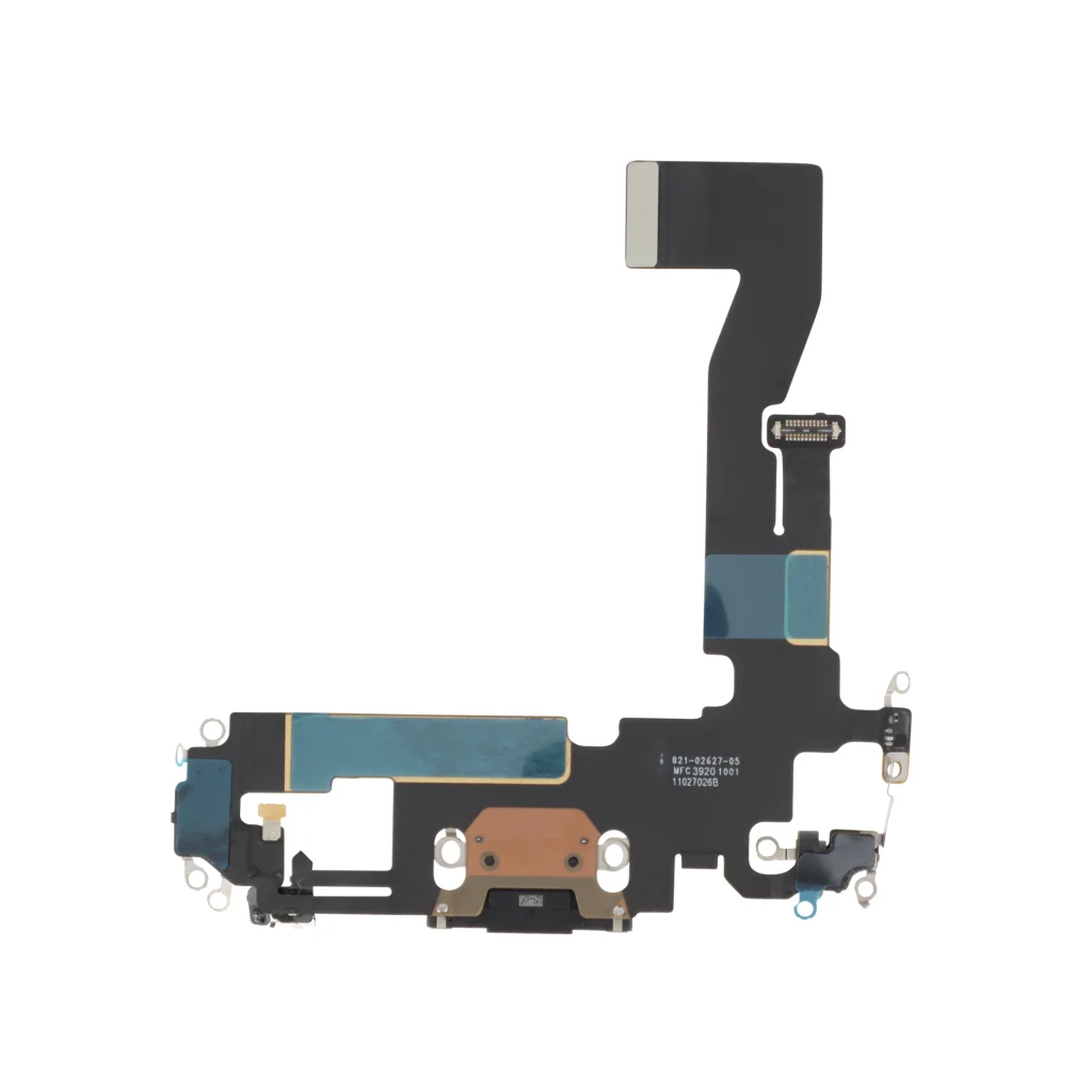 Flex do Conector de Carga Grafite para iPhone 12 / iPhone 12 Pro - OEM ReLife