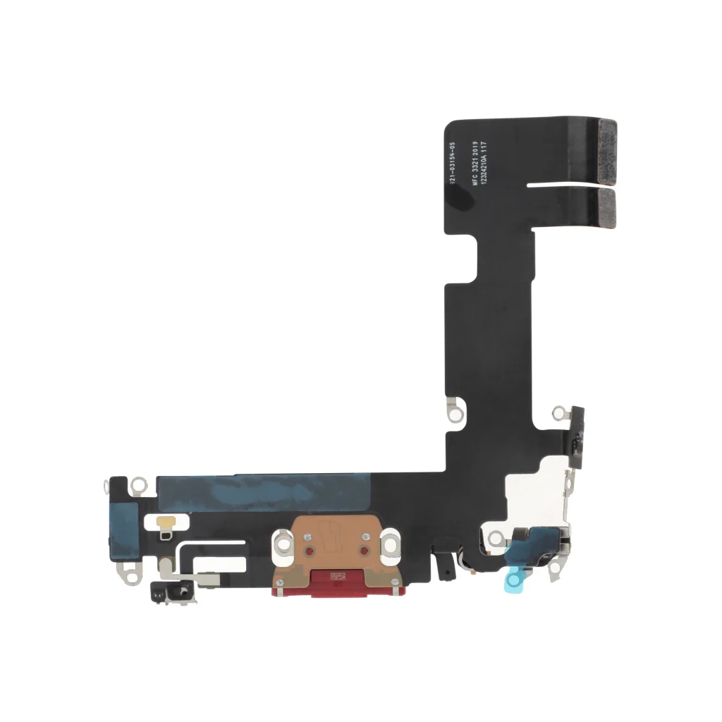 Flex do Conector de Carga para iPhone 13 Vermelho - OEM ReLife