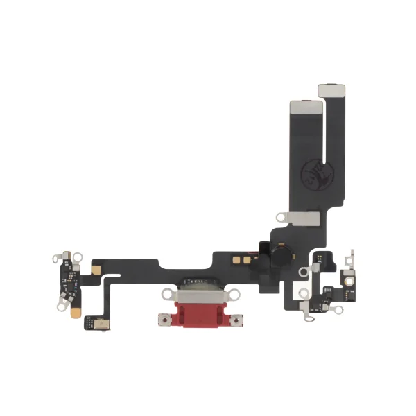 Flex do Conector de Carga para iPhone 14 Vermelho - OEM ReLife