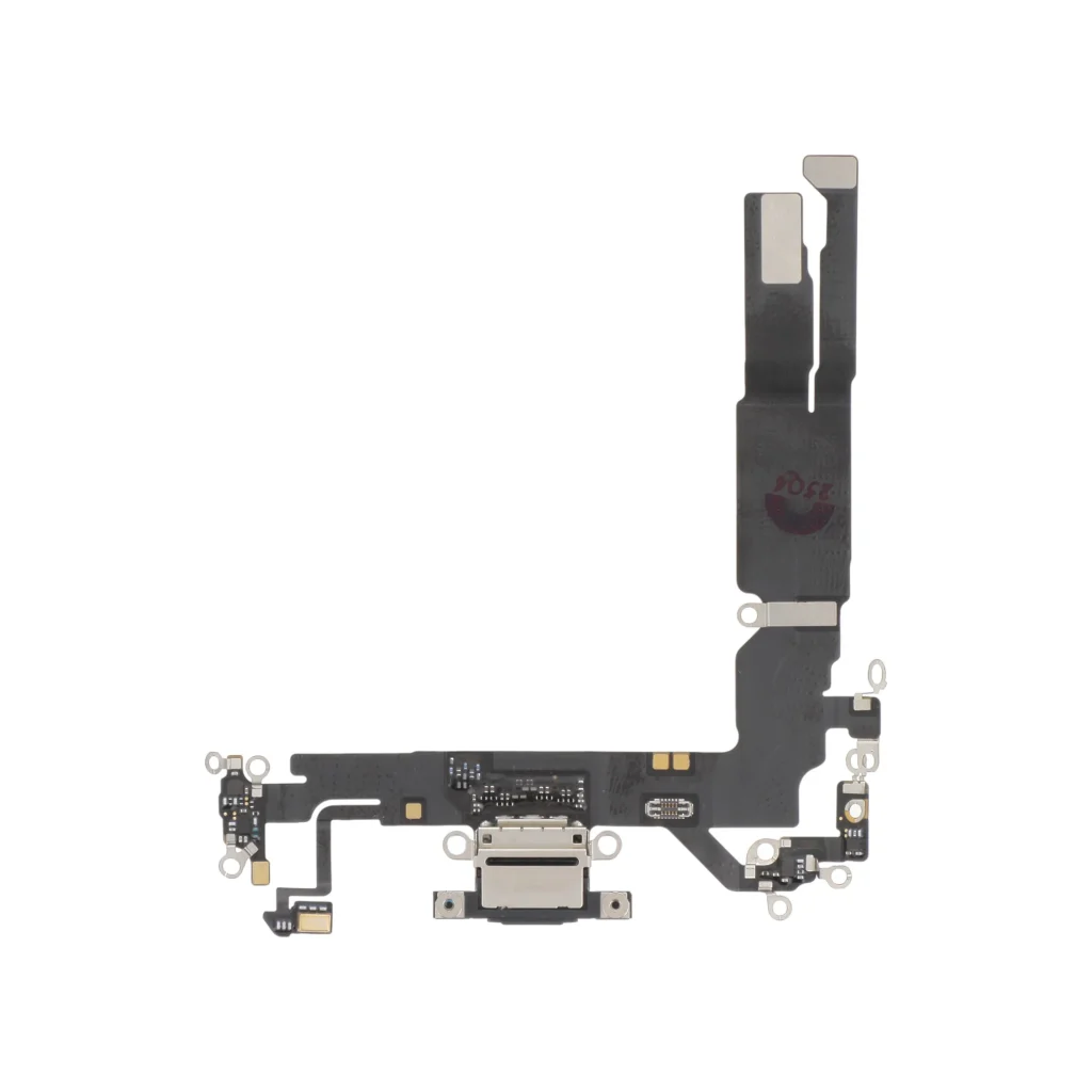 Flex do Conector de Carga para iPhone 17 Preto