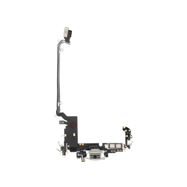 Flex do Conector de Carga para iPhone 17 Pro Max - Prateado
