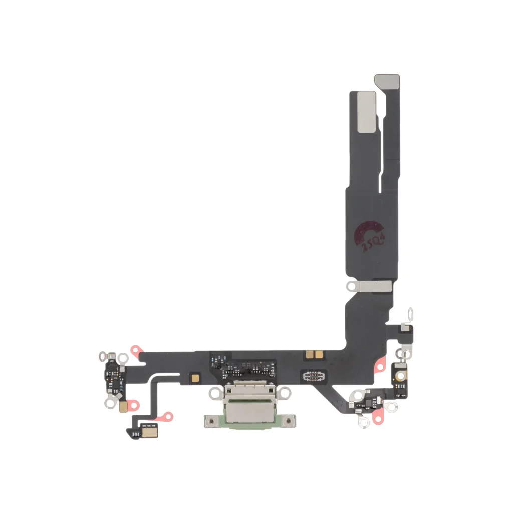 Flex do Conector de Carga para iPhone 17 Verde Sálvia