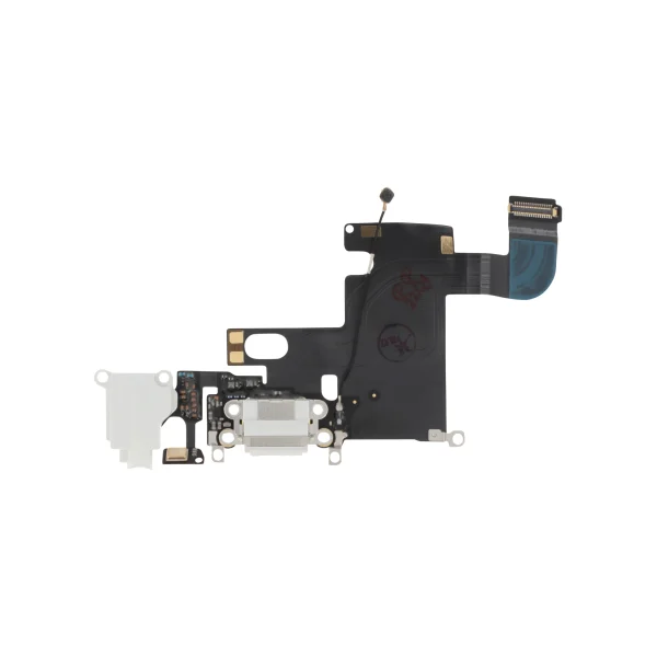 Flex do Conector de Carga para iPhone 6 Branco - OEM ReLife