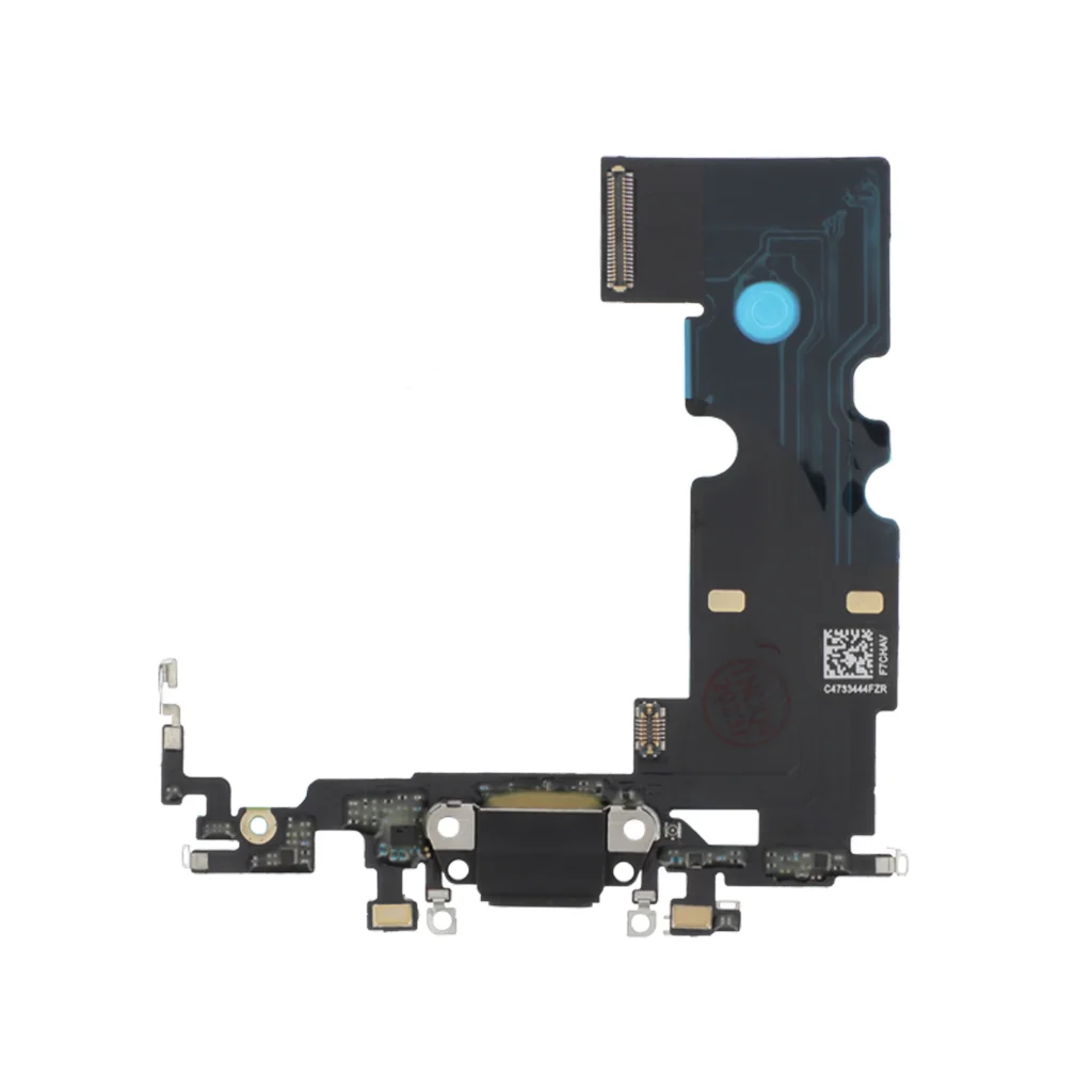 Flex do Conector de Carga para iPhone SE (2.ª gén) Preto