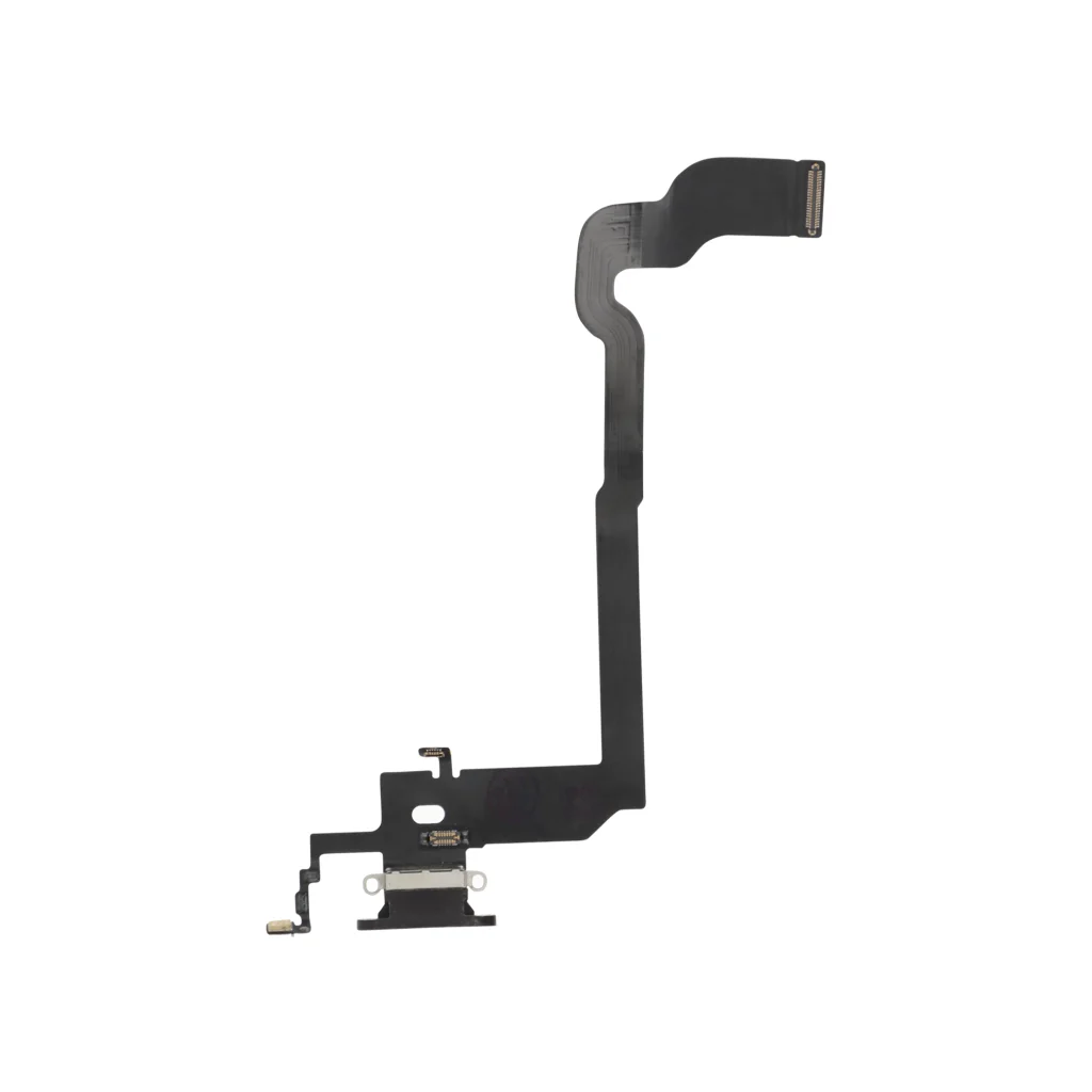Flex do Conector de Carga para iPhone X Preto - OEM ReLife