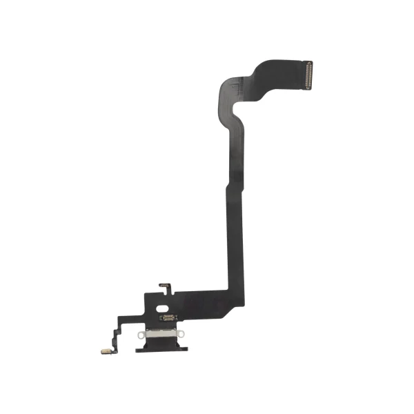 Flex do Conector de Carga para iPhone X Preto - OEM ReLife