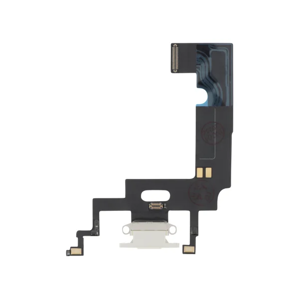 Flex do Conector de Carga para iPhone XR Branco - OEM ReLife