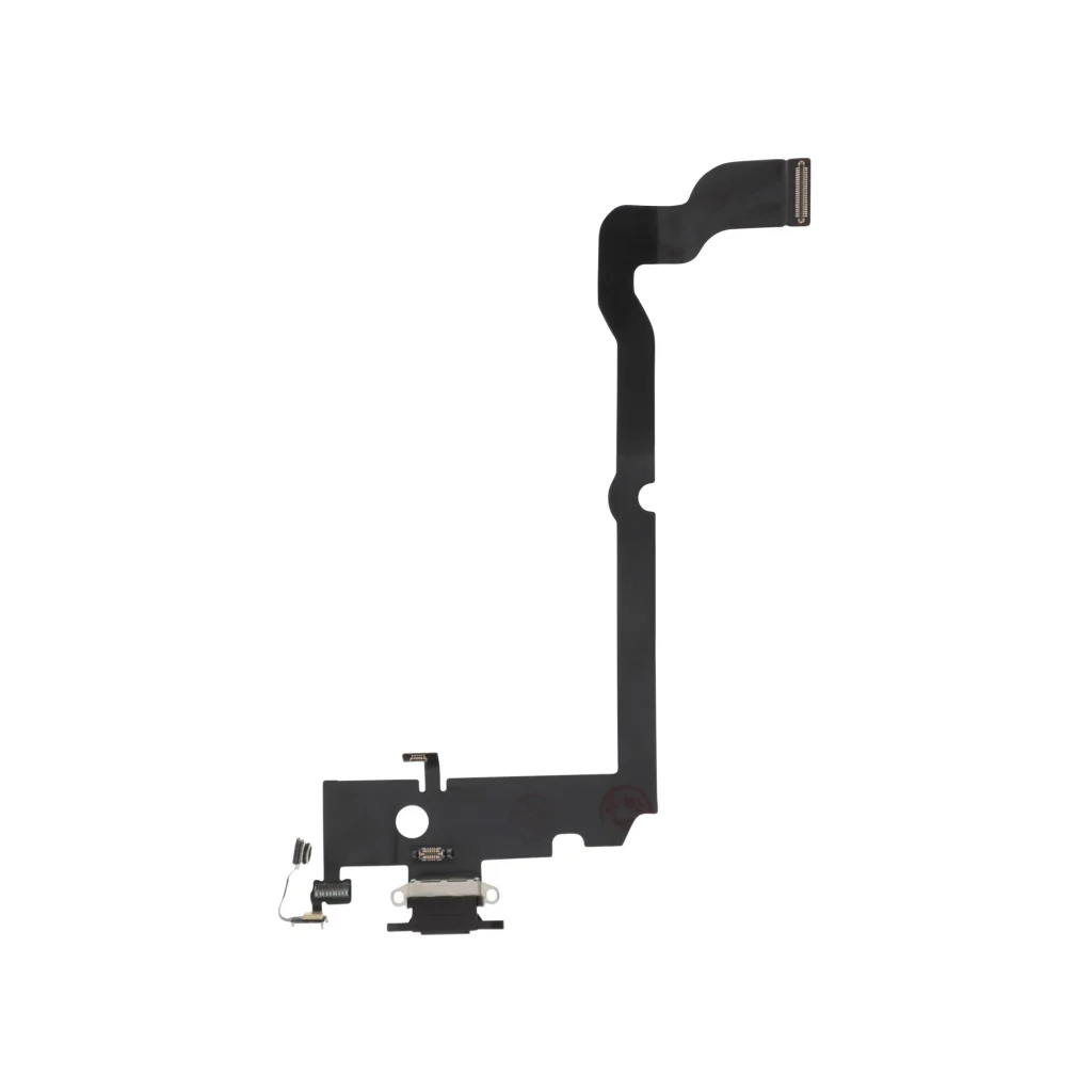 Flex do Conector de Carga para iPhone XS Max Preto - OEM ReLife