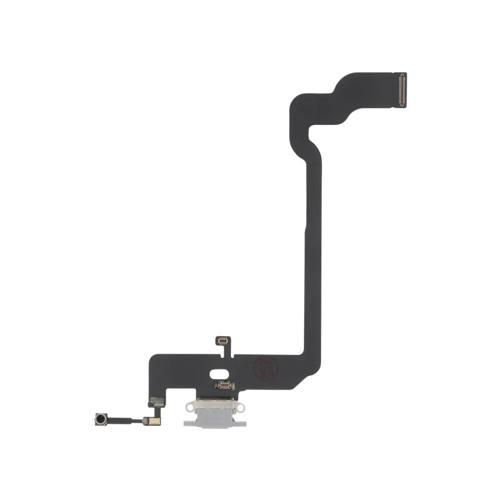 Flex do Conector de Carga para iPhone XS Prateado