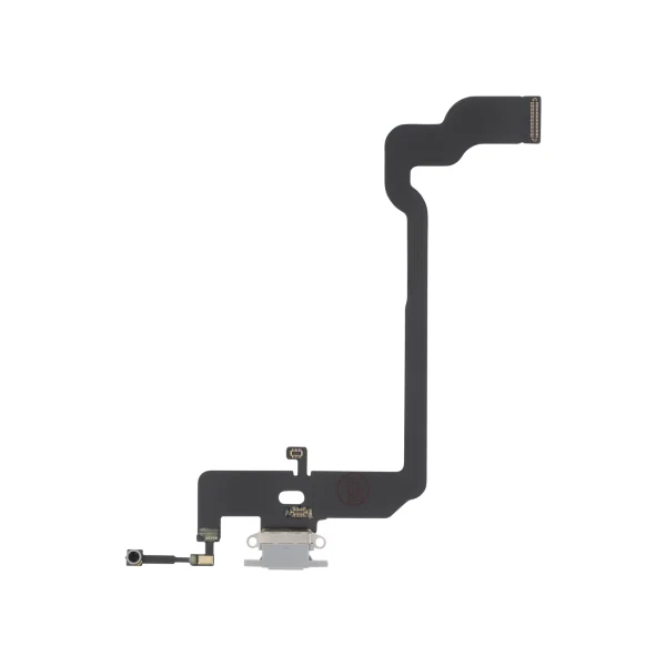 Flex do Conector de Carga para iPhone XS Prateado