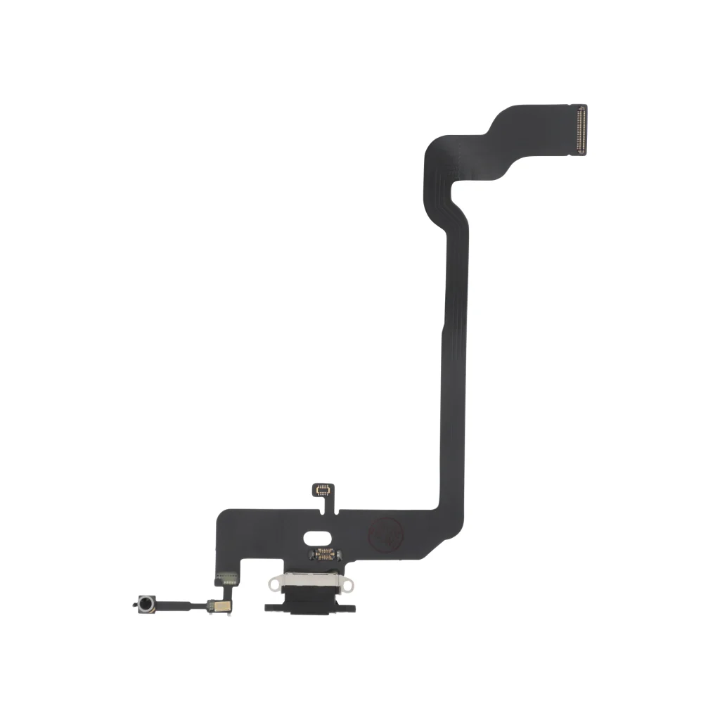 Flex do Conector de Carga para iPhone XS - Preto
