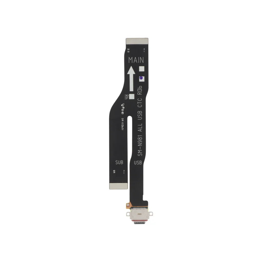 Flex do Conector de Carga para Samsung Galaxy Note 20 (N980F/N981B) (SERVICE PACK)
