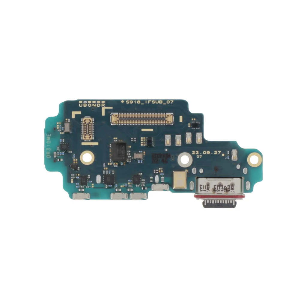 Flex do Conector de Carga para Samsung Galaxy S23 Ultra (S918B) (SERVICE PACK)